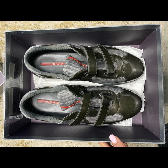 Green men’s Prada shoes - Picture 1 of 4